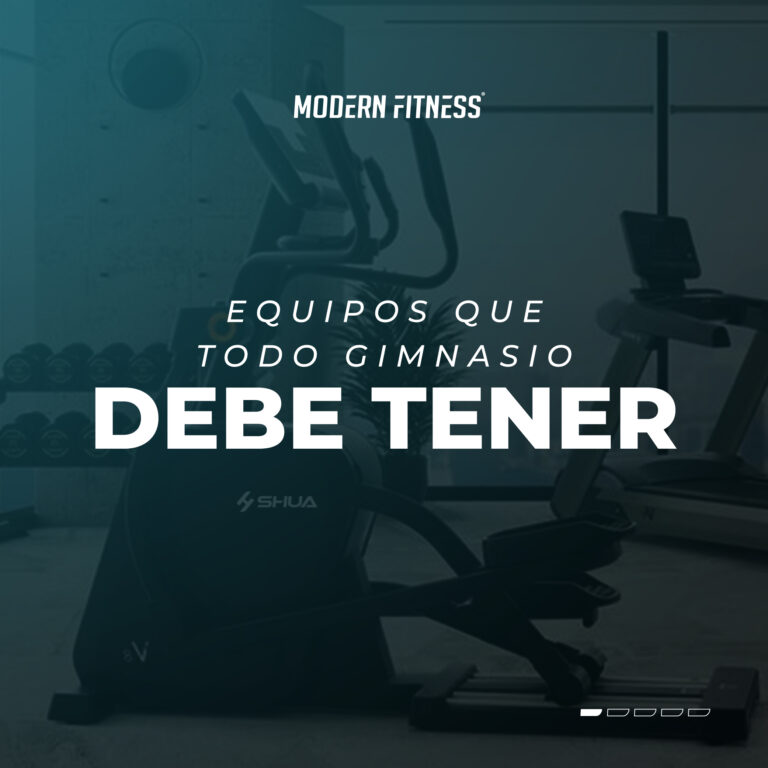 Equipos que todo Gimnasio debe tener